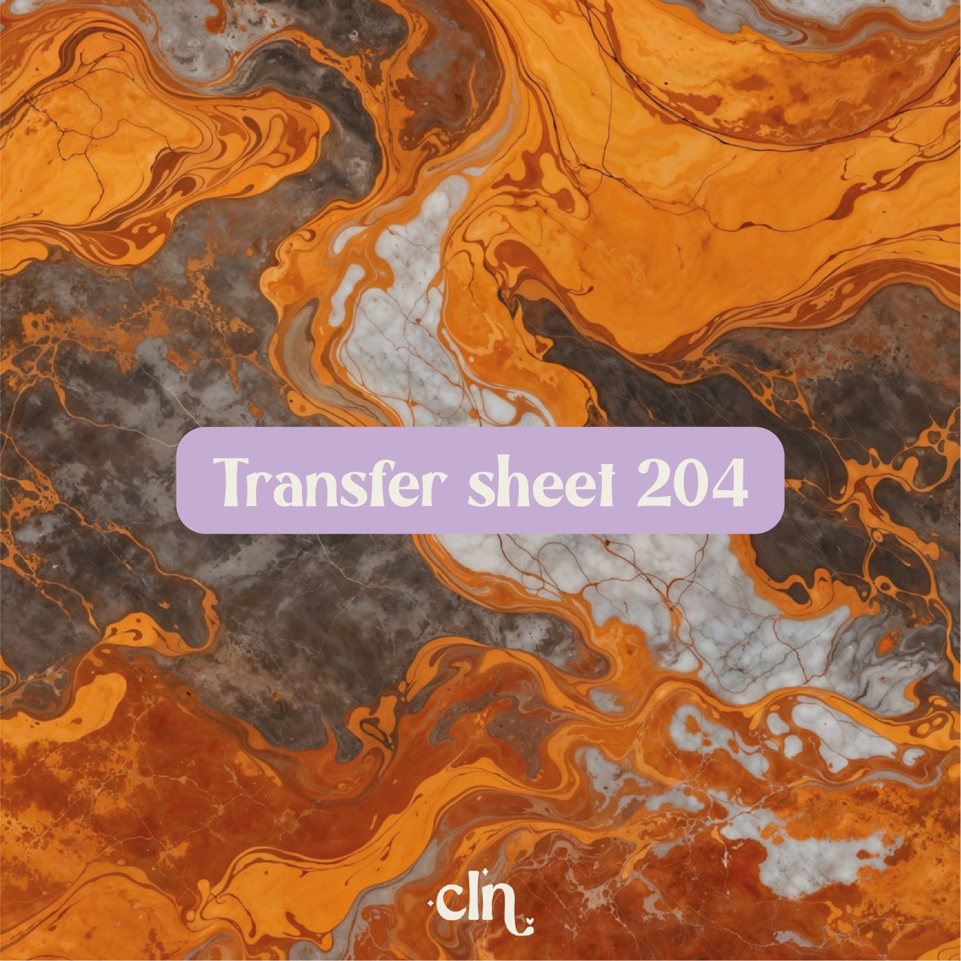 Transfer sheet 204 - Transfer paper - CLN Atelier