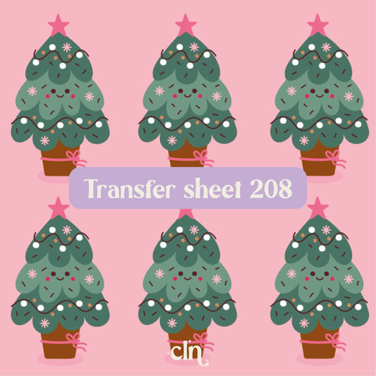 Transfer sheet 208 - Transfer paper - CLN Atelier