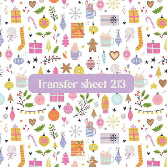 Transfer sheet 213 - Transfer paper - CLN Atelier