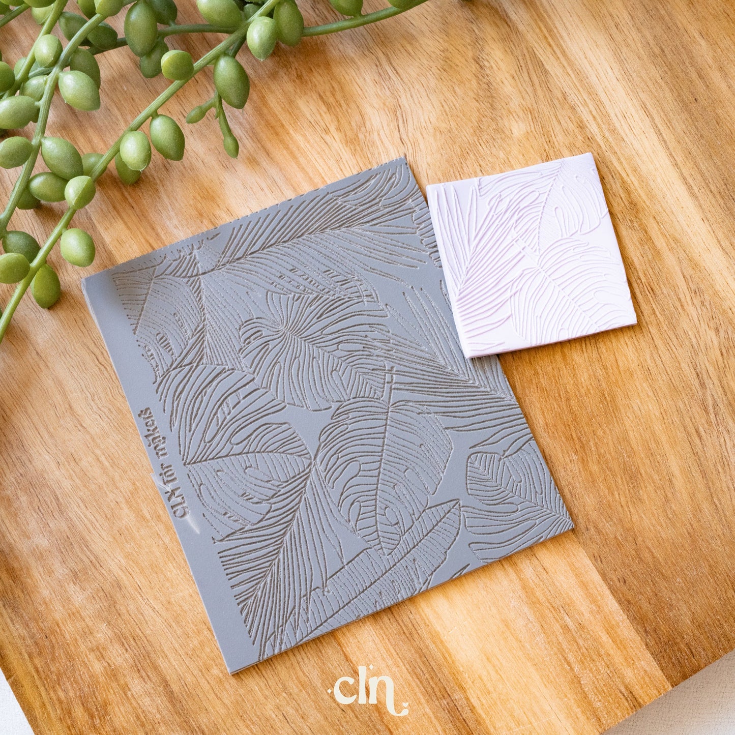 Tropical leaves soft texture - Soft texture - CLN Atelier