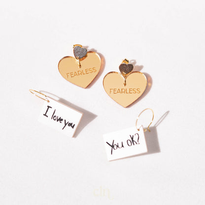 You belong to me - Fearless Taylor Swift earrings - Earrings - CLN Atelier