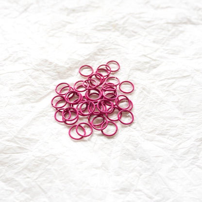 50 Hot Pink Jump Rings - Jump rings - CLN Atelier