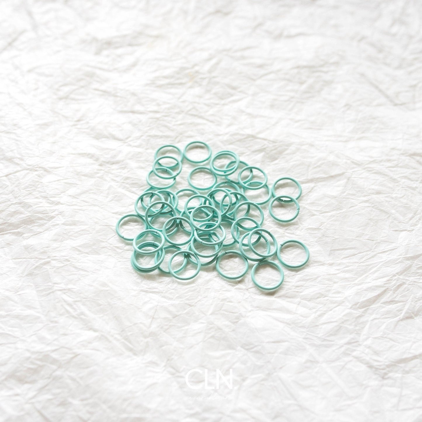 50 Mint Jump Rings - Jump rings - CLN Atelier