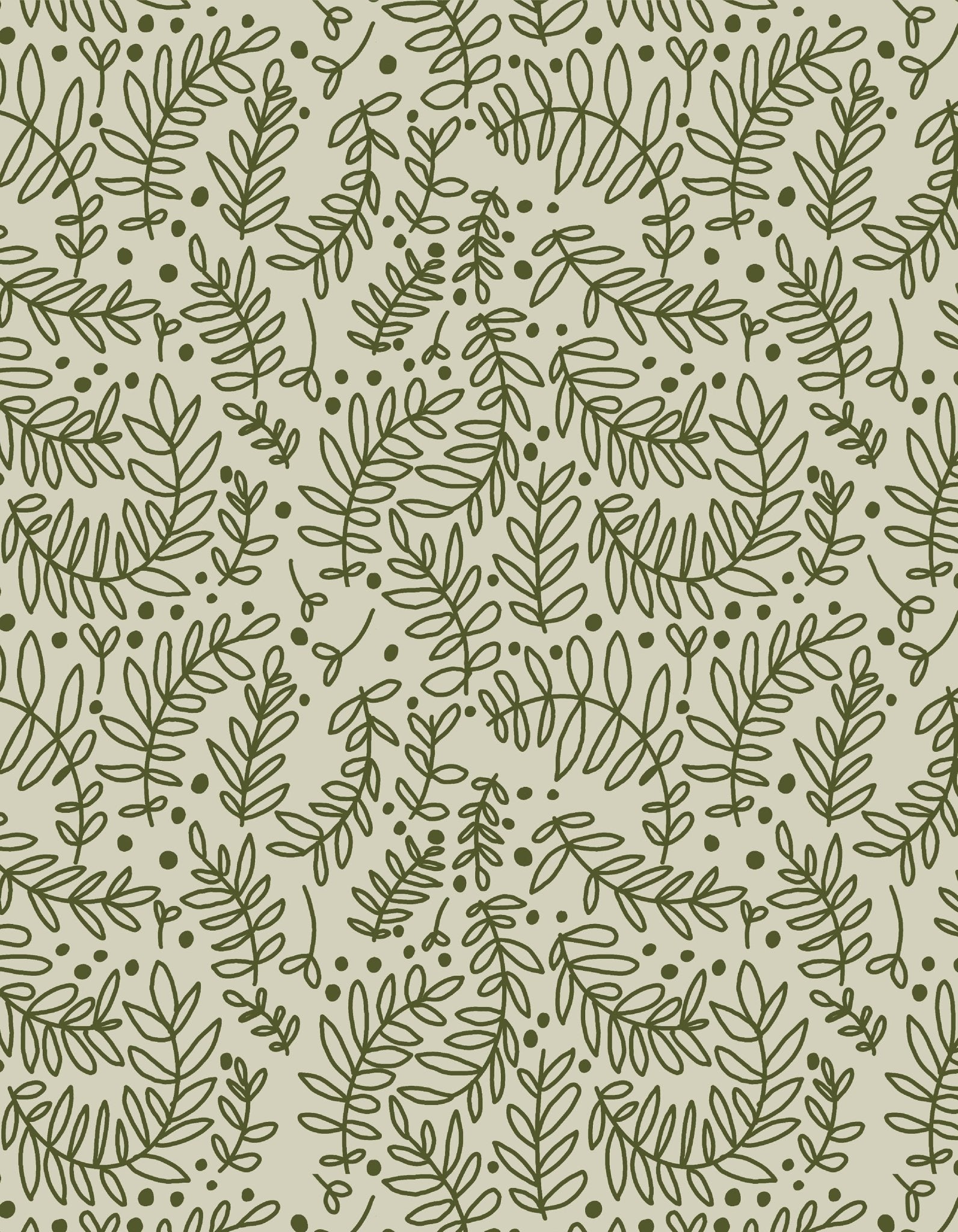 Botanical leaves soft texture - Soft texture - CLN Atelier