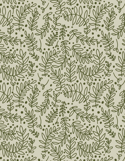 Botanical leaves soft texture - Soft texture - CLN Atelier