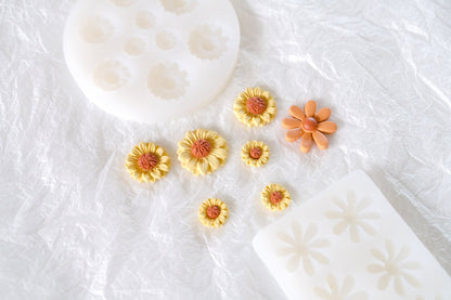 Daisy Flower Mold - Silicone Mold - CLN Atelier