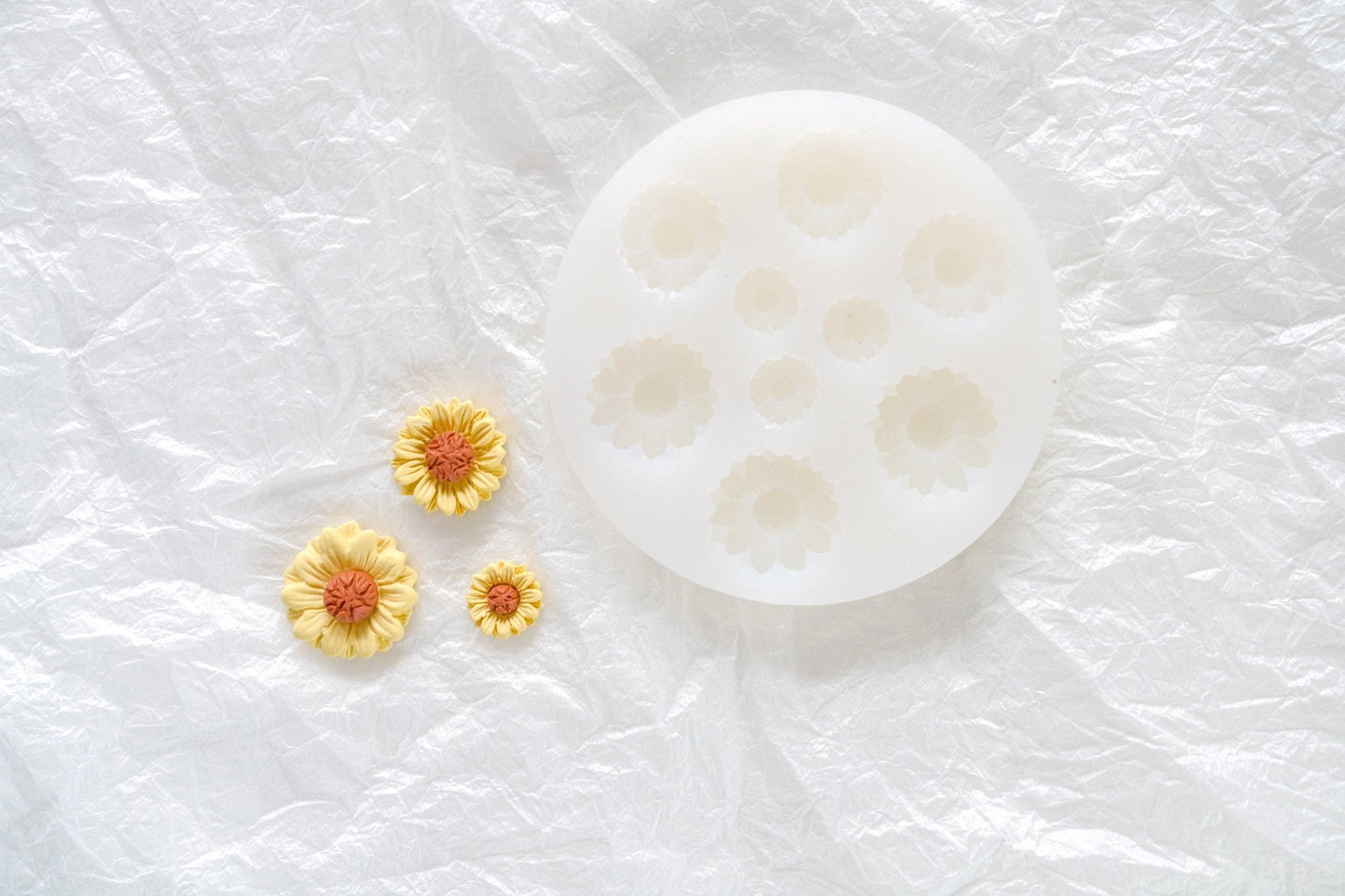 Daisy Flower Mold - Silicone Mold - CLN Atelier