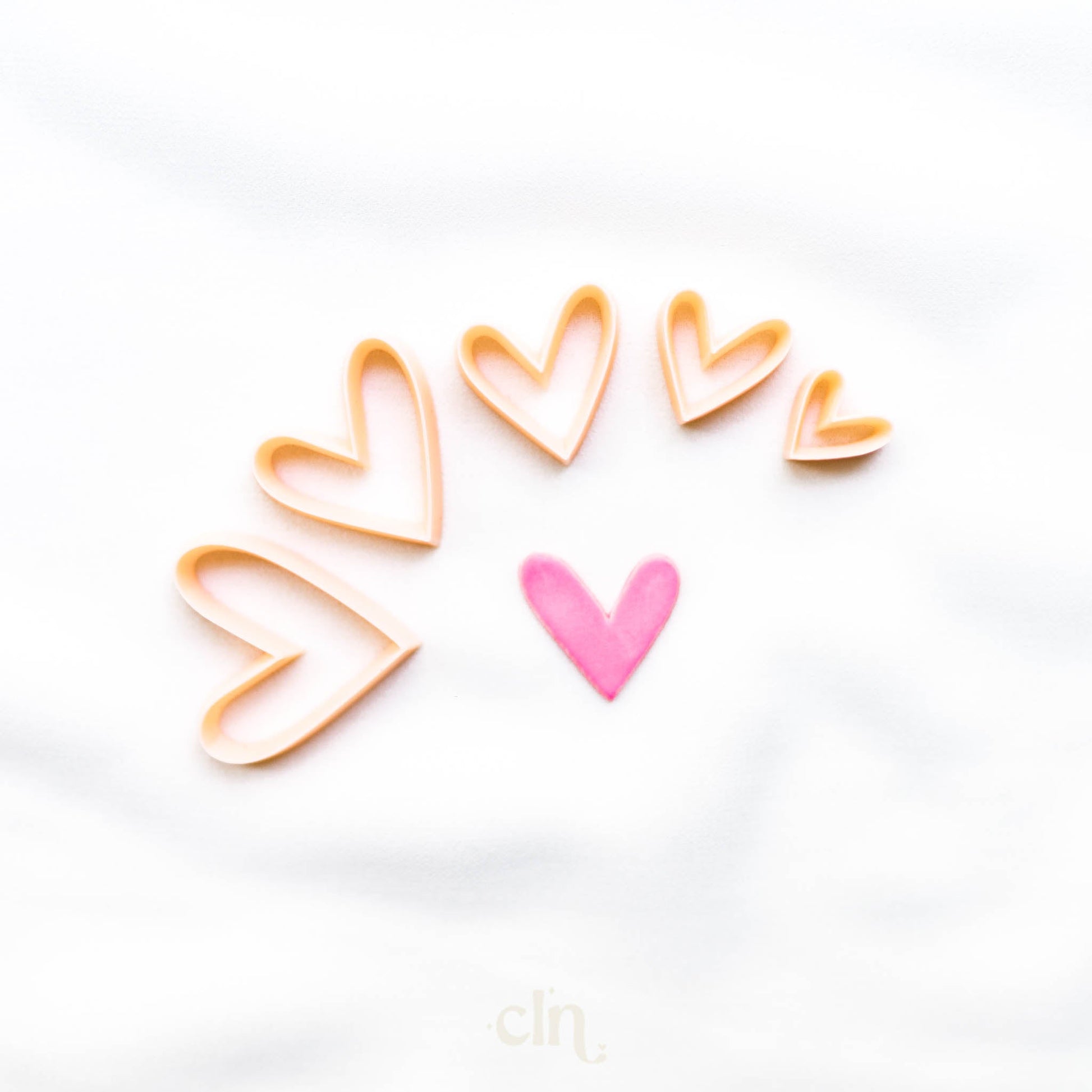 Doodle heart - Cutter - CLN Atelier