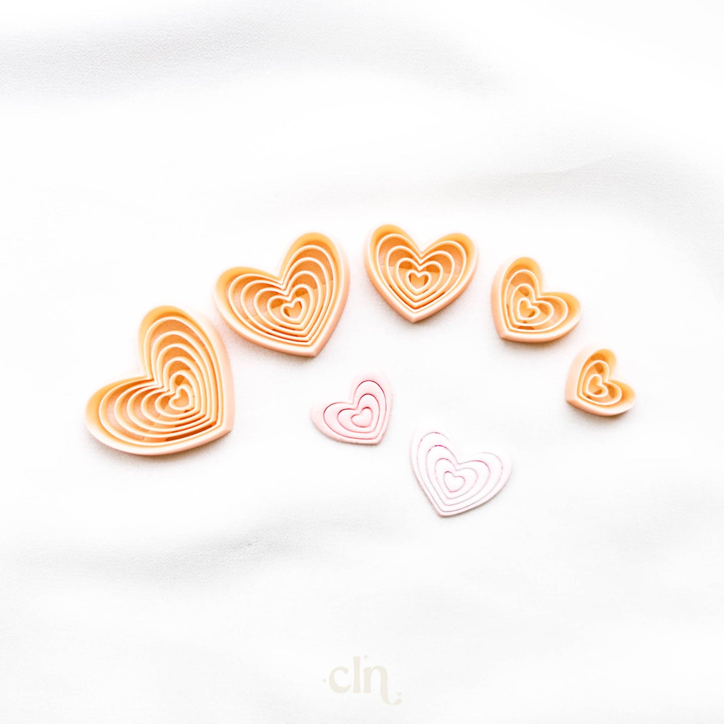 Embossed heart - Cutter - CLN Atelier