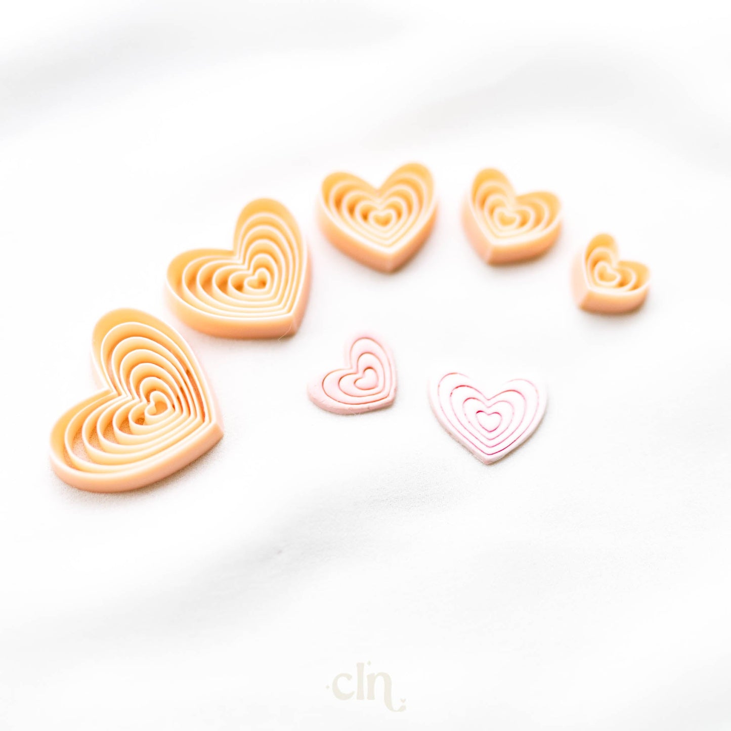 Embossed heart - Cutter - CLN Atelier