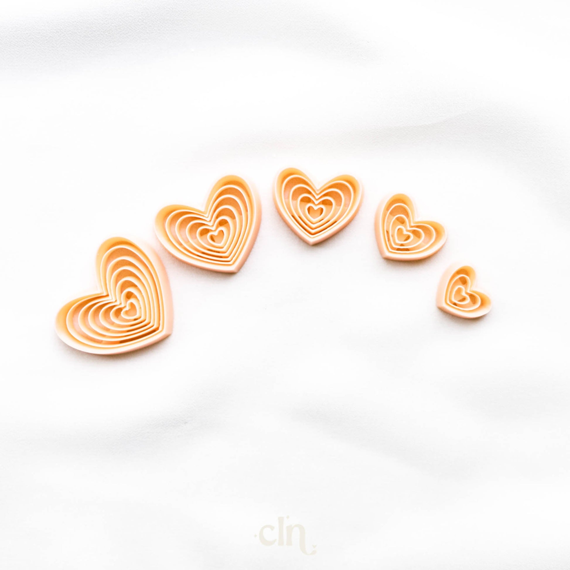 Embossed heart - Cutter - CLN Atelier