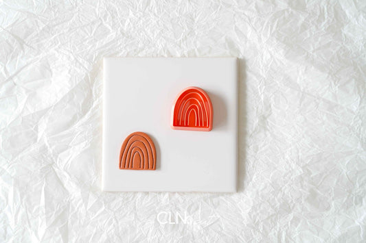 Embossed rainbow - Cutter - CLN Atelier