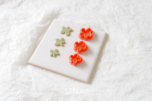 Flower stud - Cutter - CLN Atelier