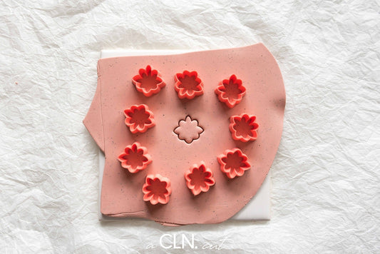 Flower stud - Cutter - CLN Atelier