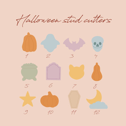 Halloween stud set - Cutter - CLN Atelier