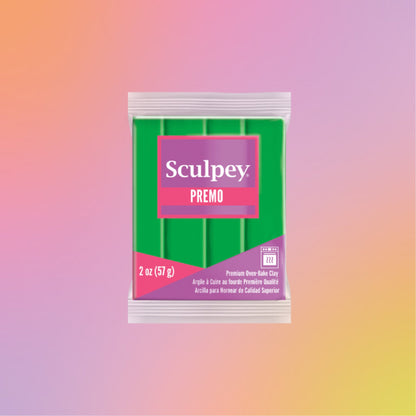 Sculpey Premo Green 57g - Polymer Clay - CLN Atelier