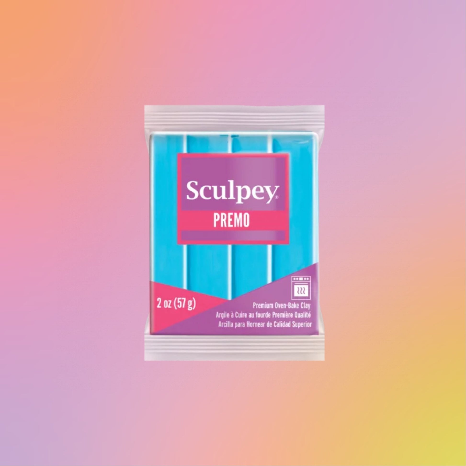 Sculpey Premo Turquoise 57g - Polymer Clay - CLN Atelier