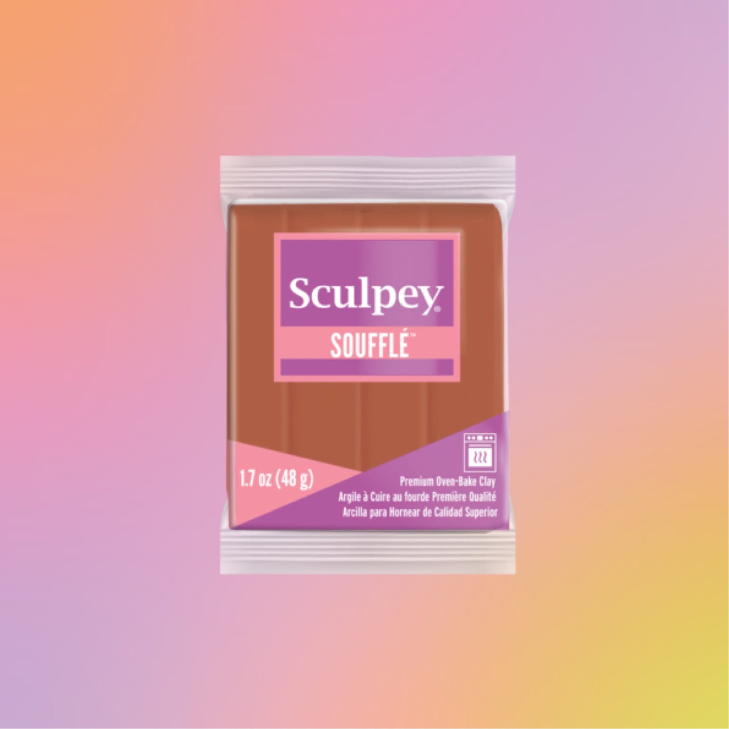 Sculpey Soufflé Cinnamon 48g - Polymer Clay - CLN Atelier