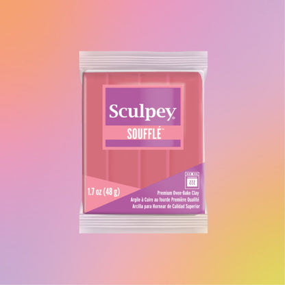 Sculpey Soufflé Guava 48g - Polymer Clay - CLN Atelier