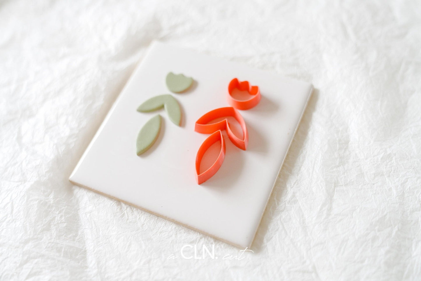 Statement floral set - Cutter - CLN Atelier