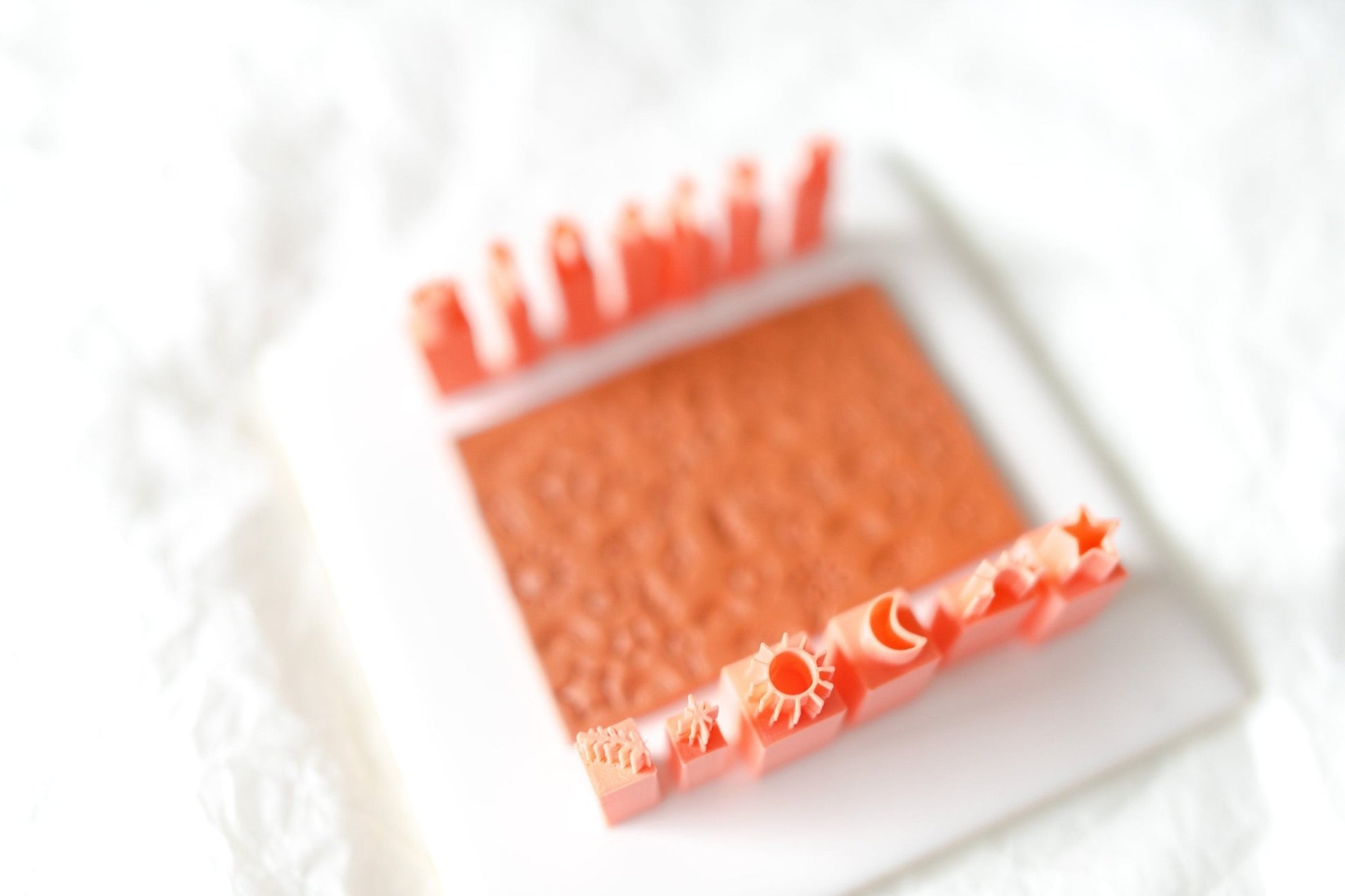 Sun Mini Stamp - clay stamp - CLN Atelier