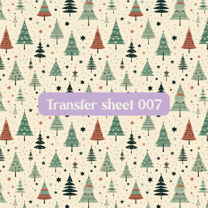 Transfer sheet 007 - Transfer paper - CLN Atelier