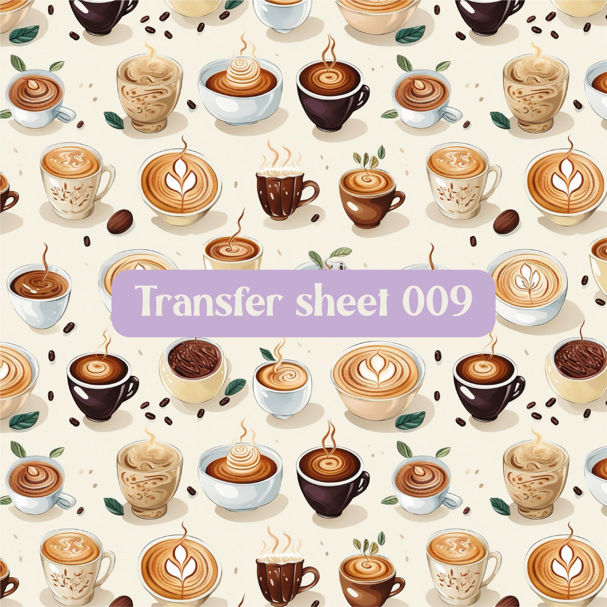 Transfer sheet 009 - Transfer paper - CLN Atelier