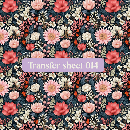 Transfer sheet 014 - Transfer paper - CLN Atelier