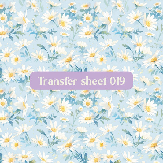 Transfer sheet 019 - Transfer paper - CLN Atelier