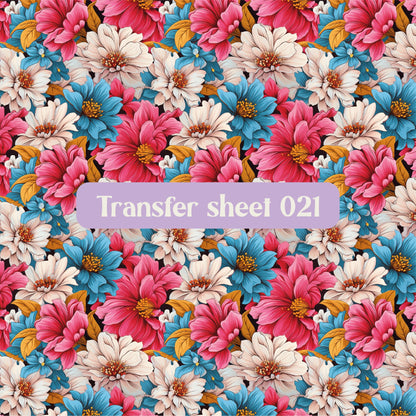 Transfer sheet 021 - Transfer paper - CLN Atelier