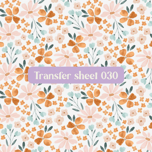 Transfer sheet 030 - Transfer paper - CLN Atelier