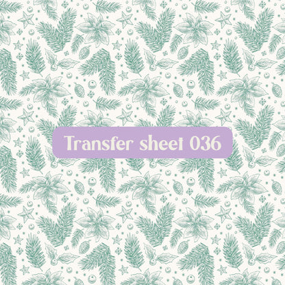 Transfer sheet 036 - Transfer paper - CLN Atelier