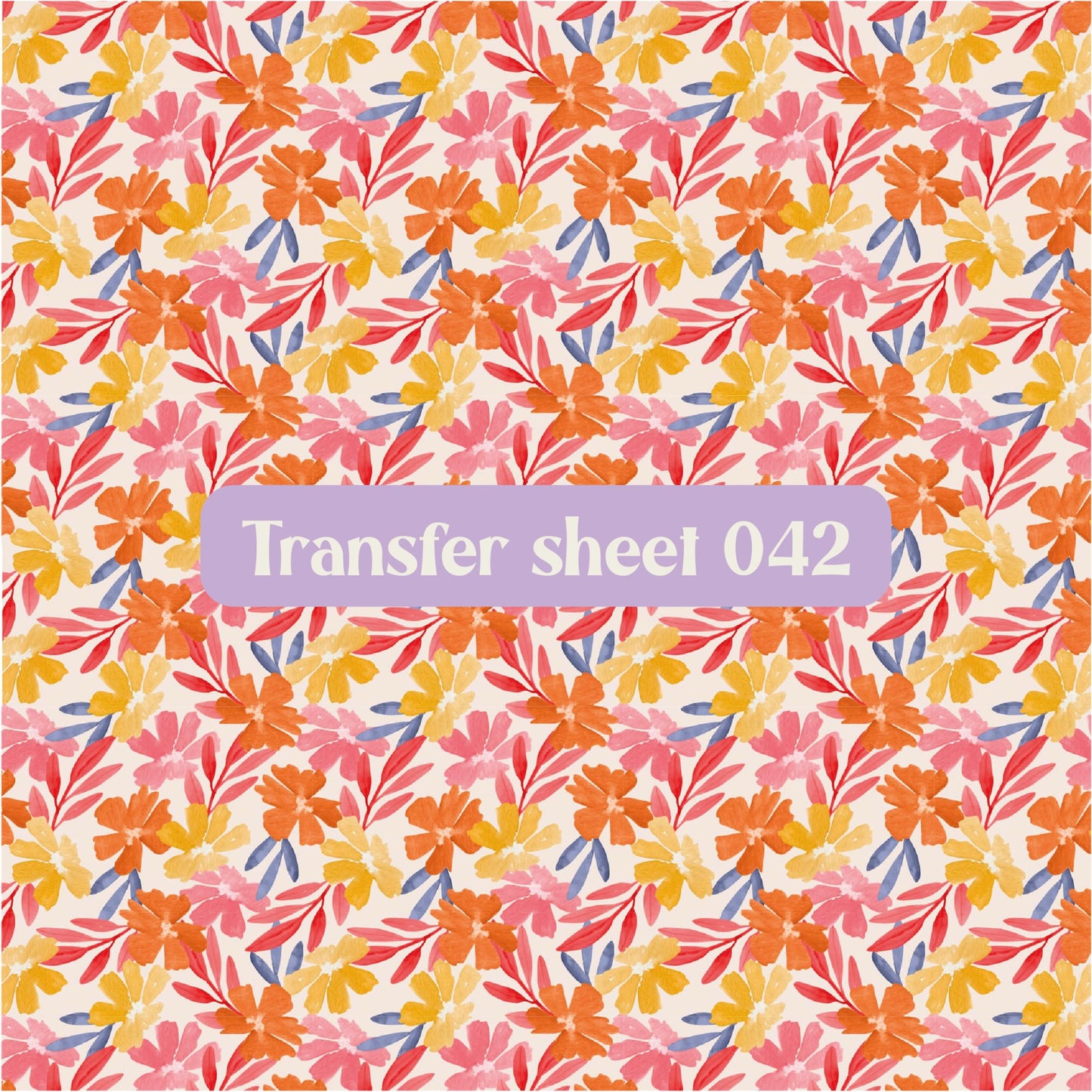 Transfer sheet 042 - Transfer paper - CLN Atelier