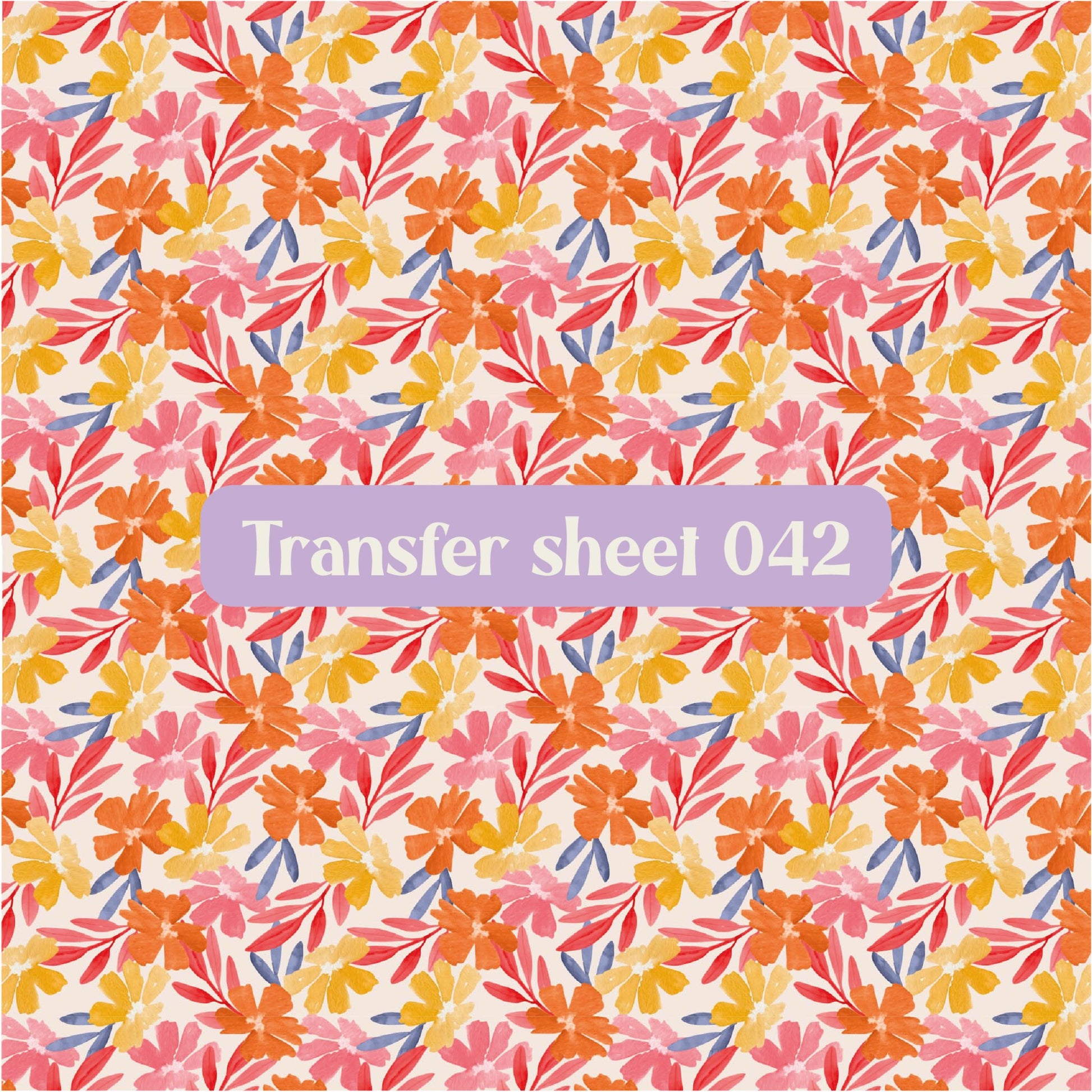 Transfer sheet 042 - Transfer paper - CLN Atelier