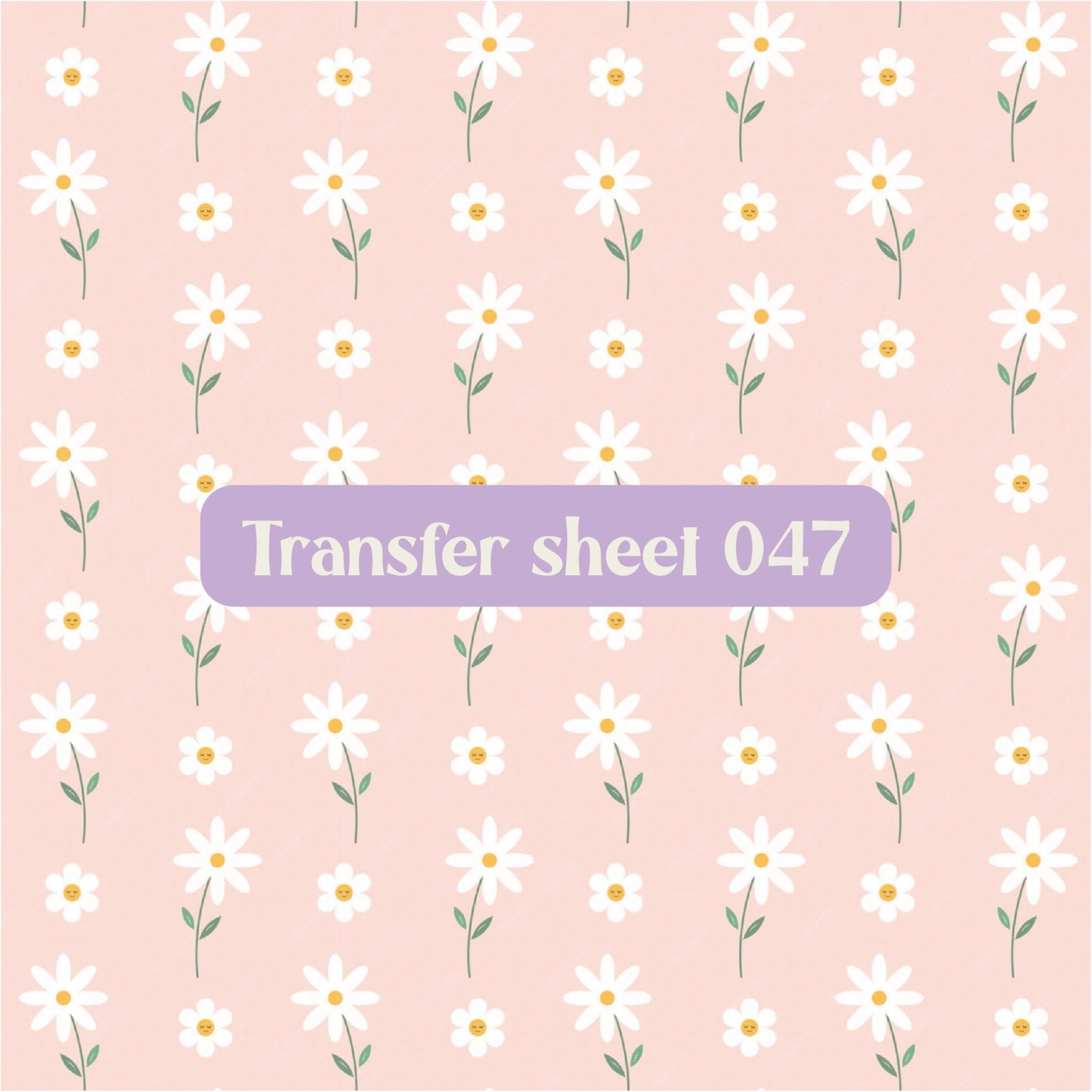 Transfer sheet 047 - Transfer paper - CLN Atelier