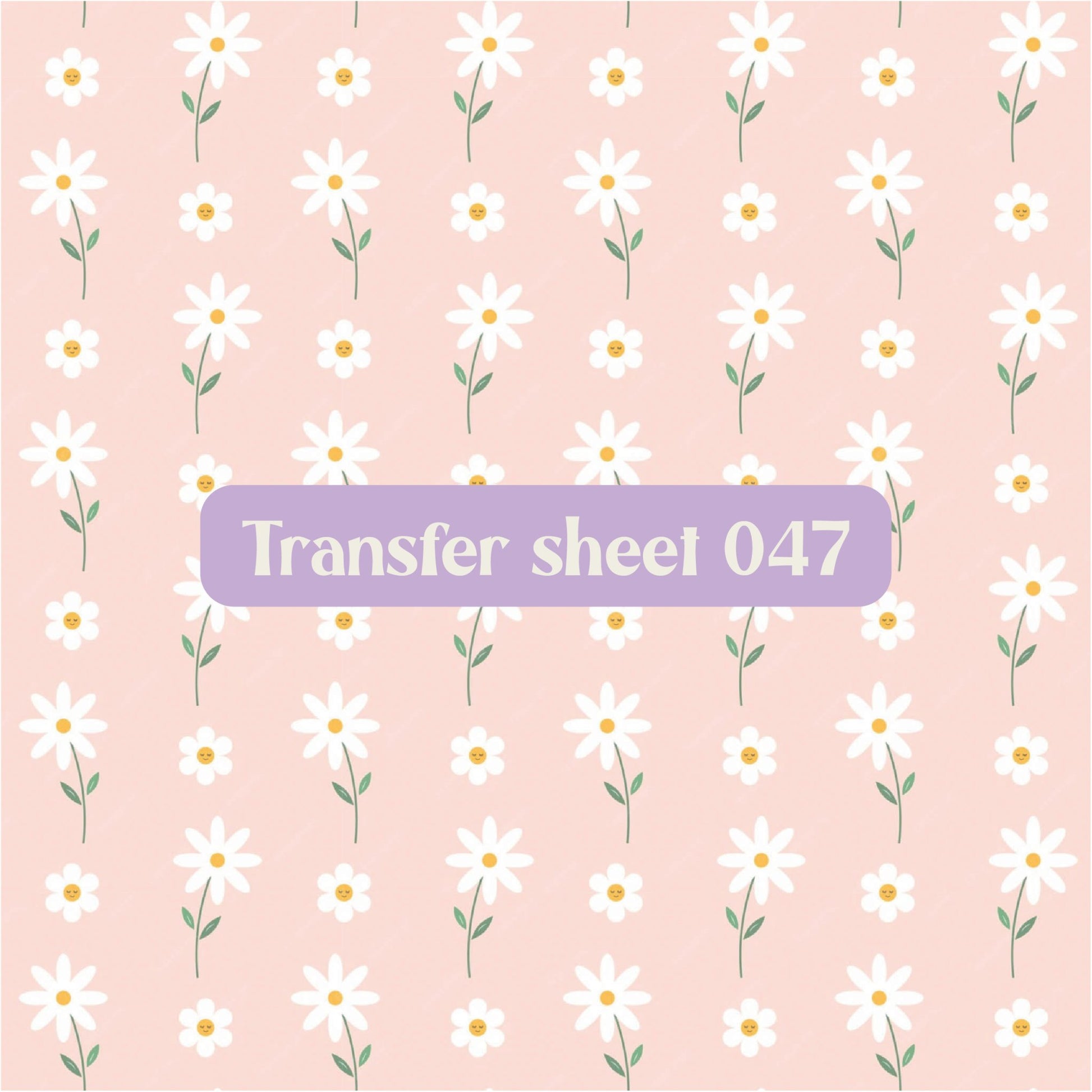 Transfer sheet 047 - Transfer paper - CLN Atelier