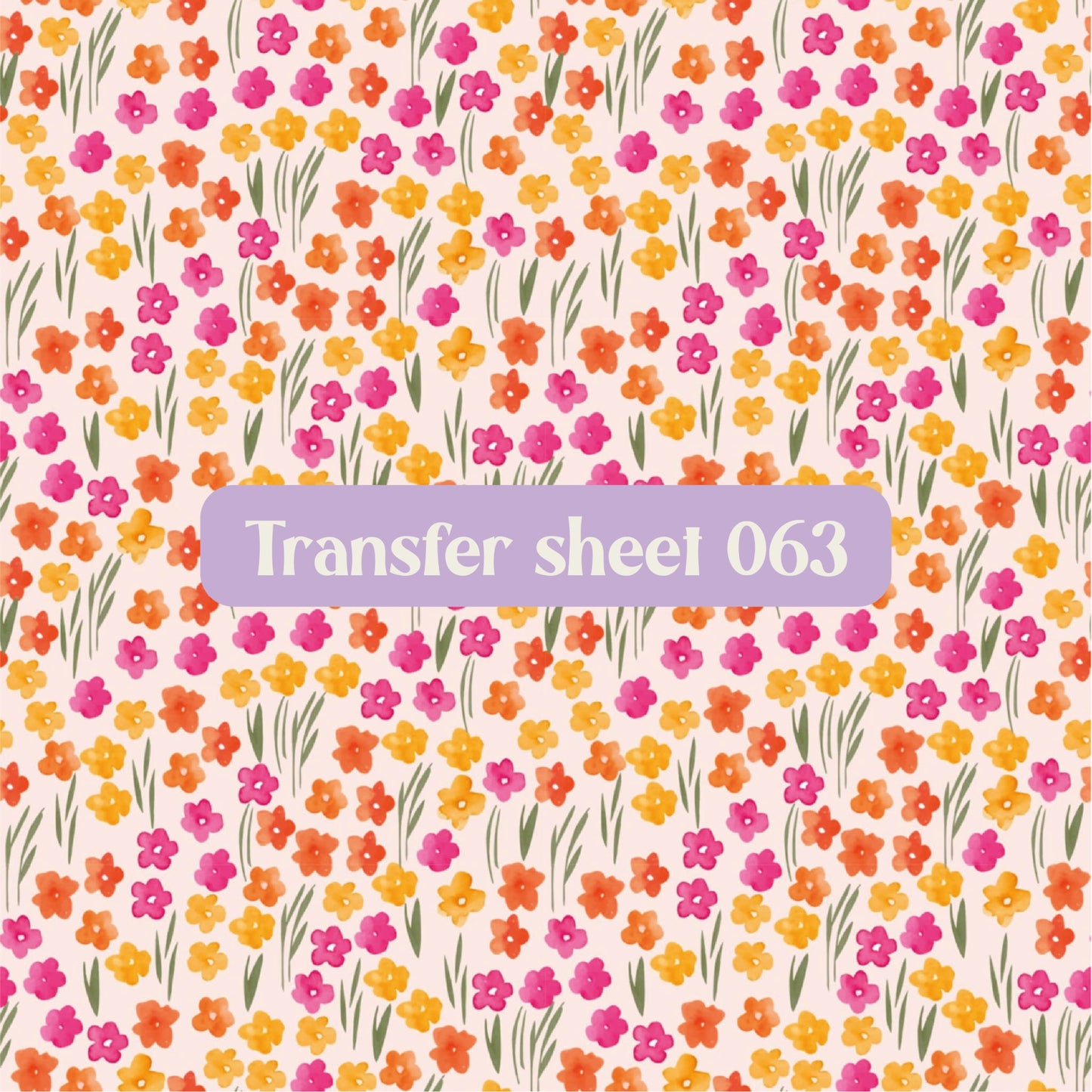 Transfer sheet 063 - Transfer paper - CLN Atelier