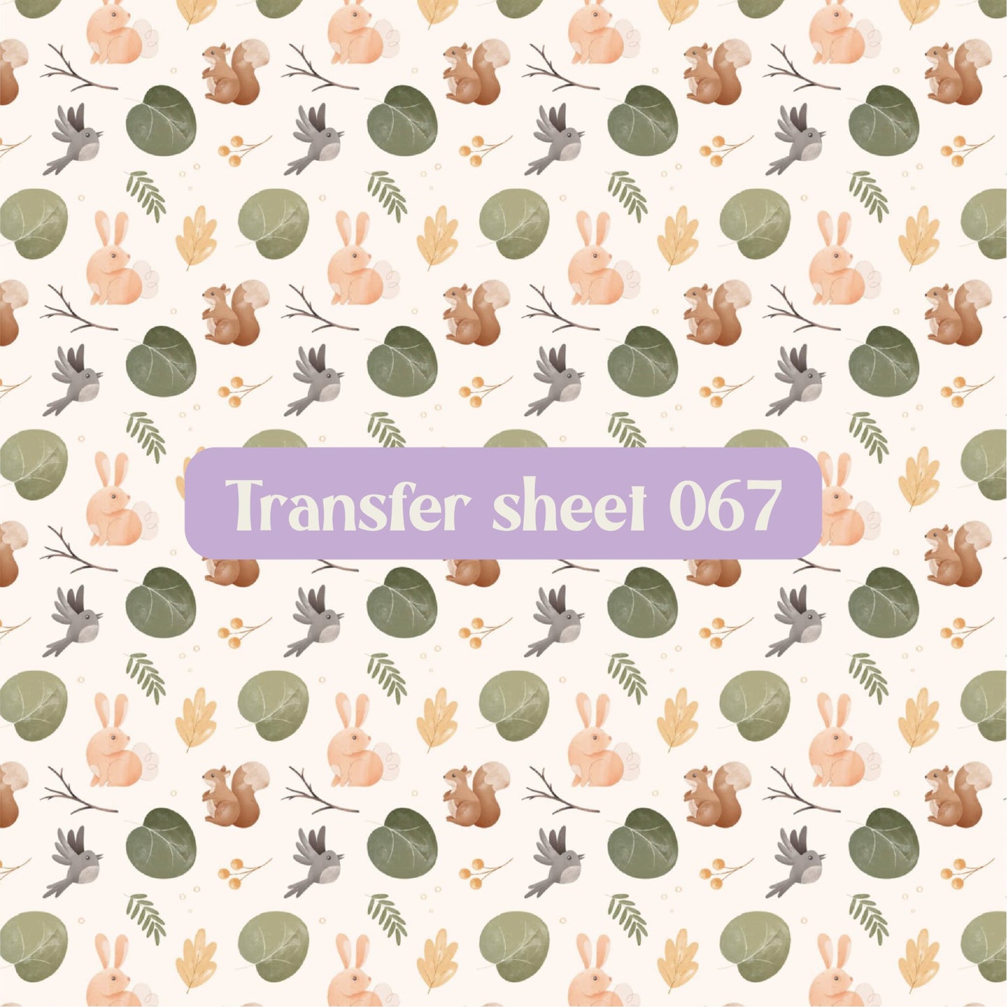 Transfer sheet 067 - Transfer paper - CLN Atelier