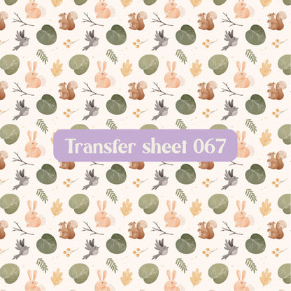 Transfer sheet 067 - Transfer paper - CLN Atelier