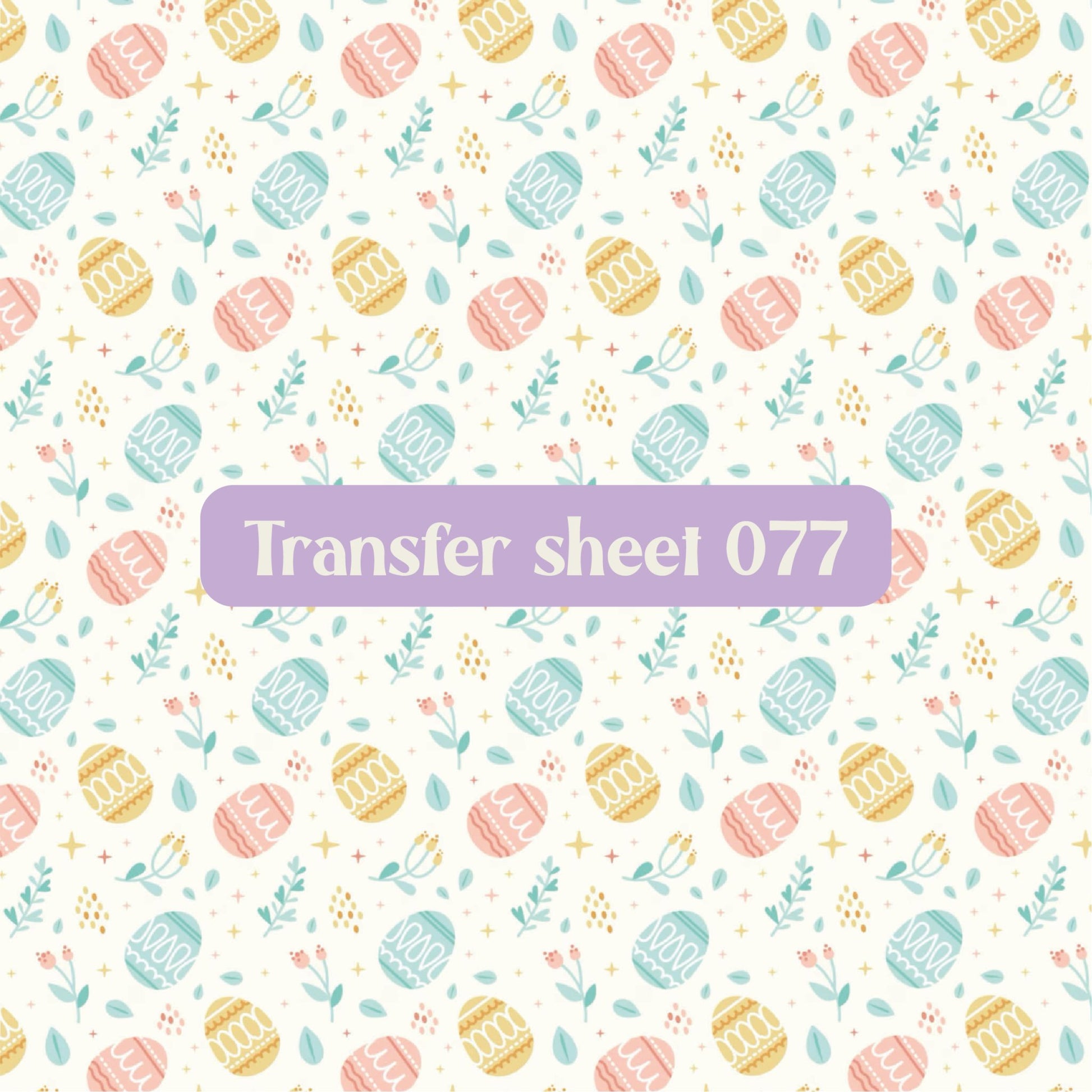 Transfer sheet 077 - Transfer paper - CLN Atelier