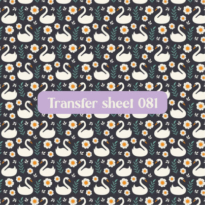 Transfer sheet 081 - Transfer paper - CLN Atelier